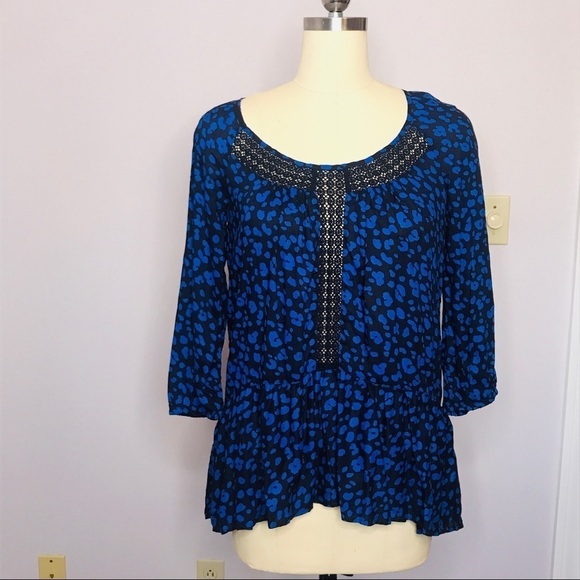 Anthropologie x HD In Paris Ressica Leopard Top - Picture 3 of 12